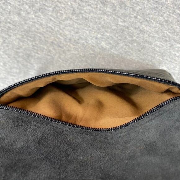 Suriti Purse Brown Suede Embroidered Crossbody Passport Holder Bag Boho Travel - Picture 4 of 12